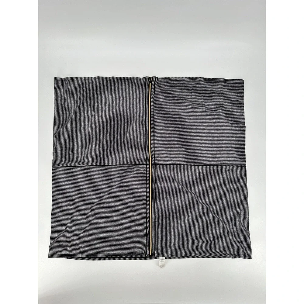 Lot‎ Of 2 Lululemon Special Edition Vinyasa Scarf Tonka Stripe Black Gold Zip
